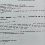 Quien pudiera ser juez/a para que te pidan presencialidad así… (gracias Colombia).