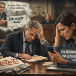 Simulación de proceso judicial y responsabilidad penal del abogado por estafa.